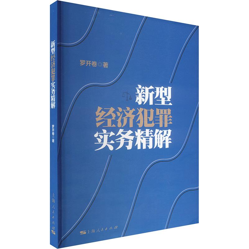 《新型经济犯罪实务精解 》